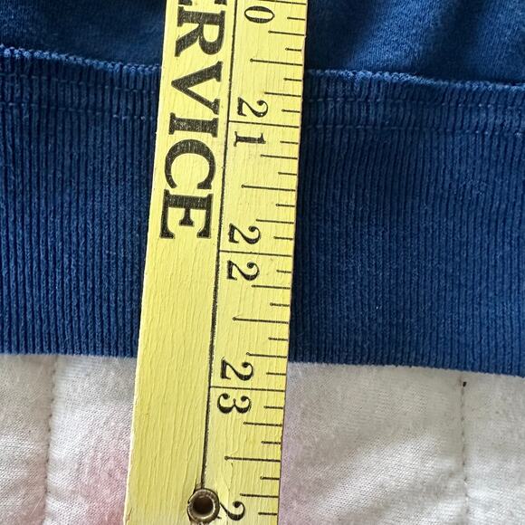 Notre Dame x Hollister Sweatshirt Womens XS Blue Faded Graphic Pullover Boatneck - Picture 8 of 8